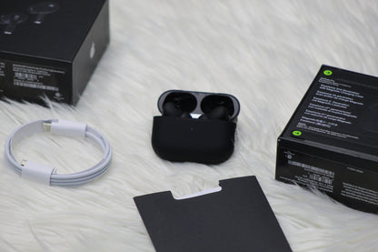 Apple AirPods Pro 2nd Gen Matte black With ANC + Free Case