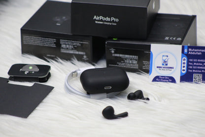Apple AirPods Pro 2nd Gen Matte black With ANC + Free Case