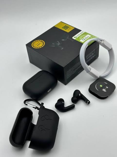 Apple AirPods Pro 2nd Gen Matte black With ANC + Free Case